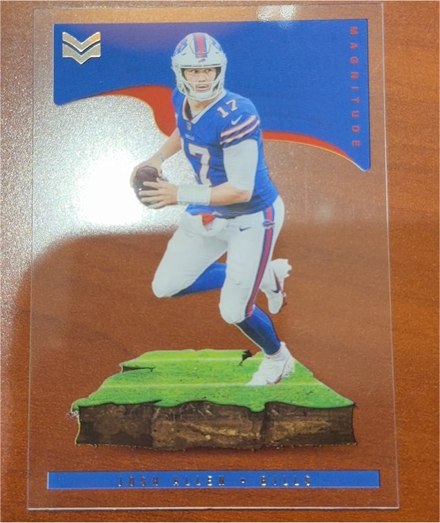 2021 Panini Chronicles Magnitude #MAG-19 Josh Allen — front