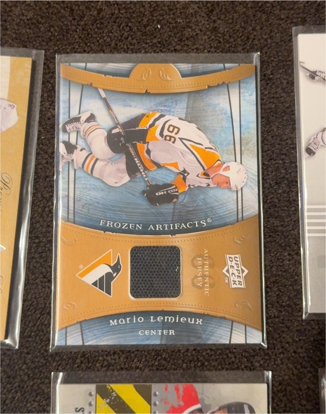 2008 Upper Deck Artifacts Frozen Artifacts Mario Lemieux — front