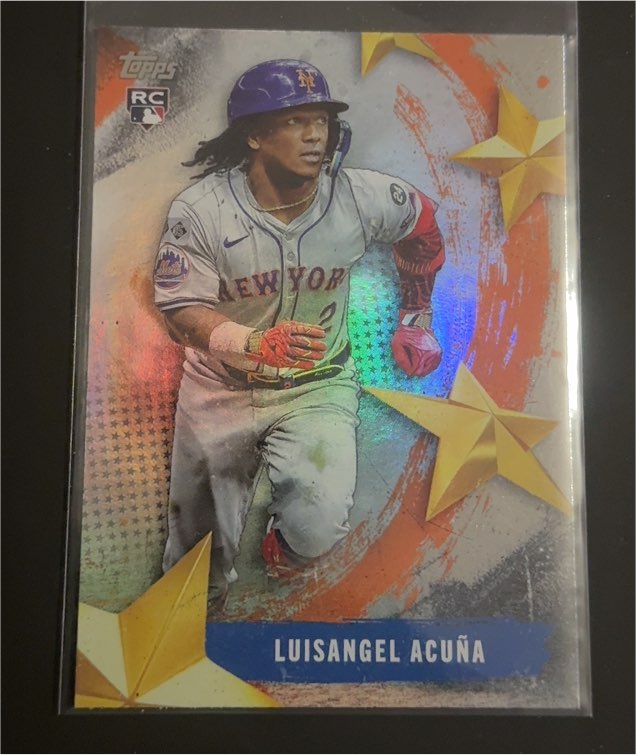 2025 Topps Series 2 Stars of MLB #SMLB-47 Luisangel Acuña — front