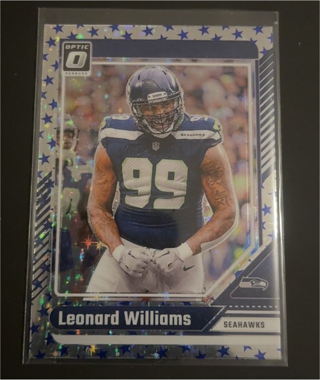 2024 Donruss Optic #182 Leonard Williams — front