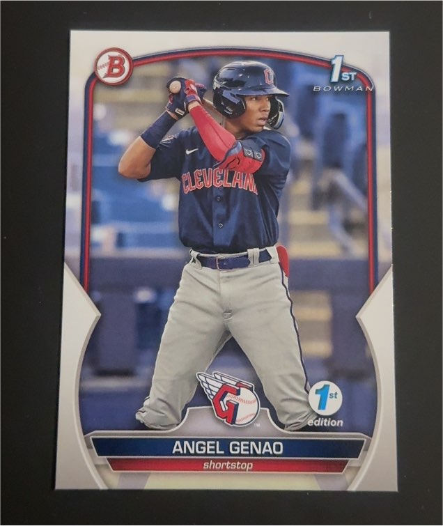 2023 Bowman #BP-140 Angel Genao — front