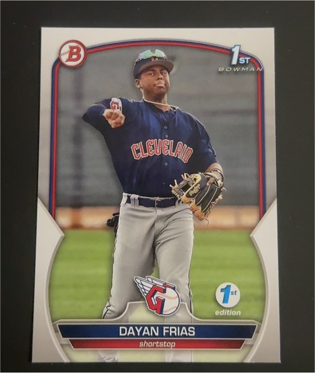 2023 Bowman #BP-26 Dayan Frias — front