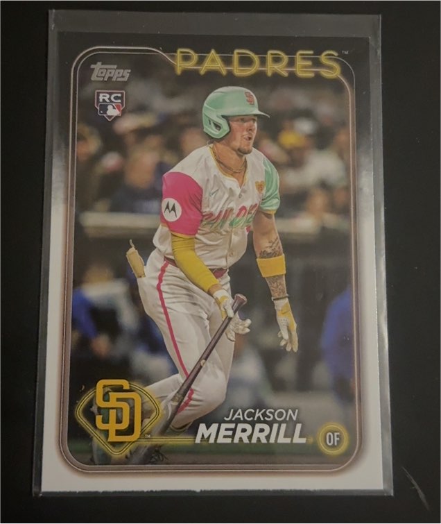 2024 Topps Update Series #US210 Jackson Merrill — front