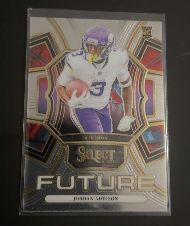 2023 Panini Select #FUT-JAD Jordan Addison — front