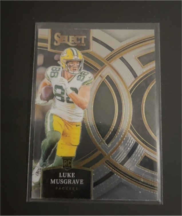 2023 Panini Select Premier Level #166 Luke Musgrave — front