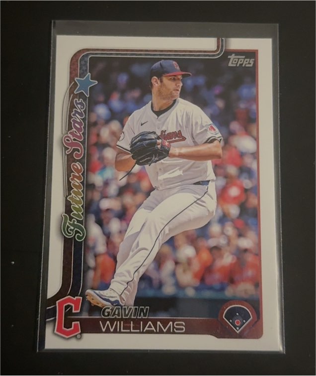 2025 Topps Series 2 #554 Gavin Williams — front