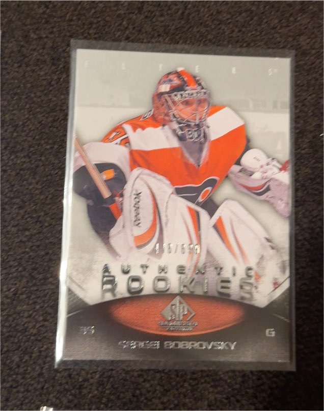 2010-11 Upper Deck SP Game Used #150 Sergei Bobrovsky — front