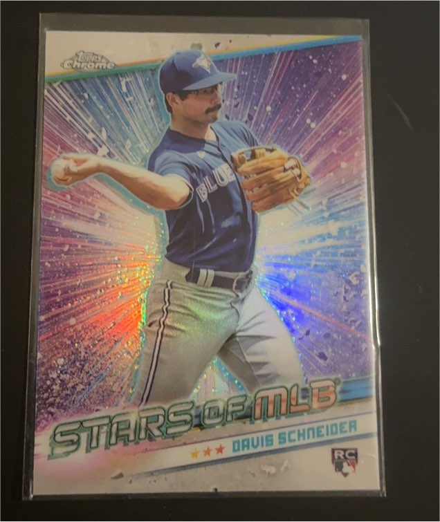 2024 Topps Update Series - Stars of MLB Chrome #CSMLB-71 Davis Schneider (RC) — front