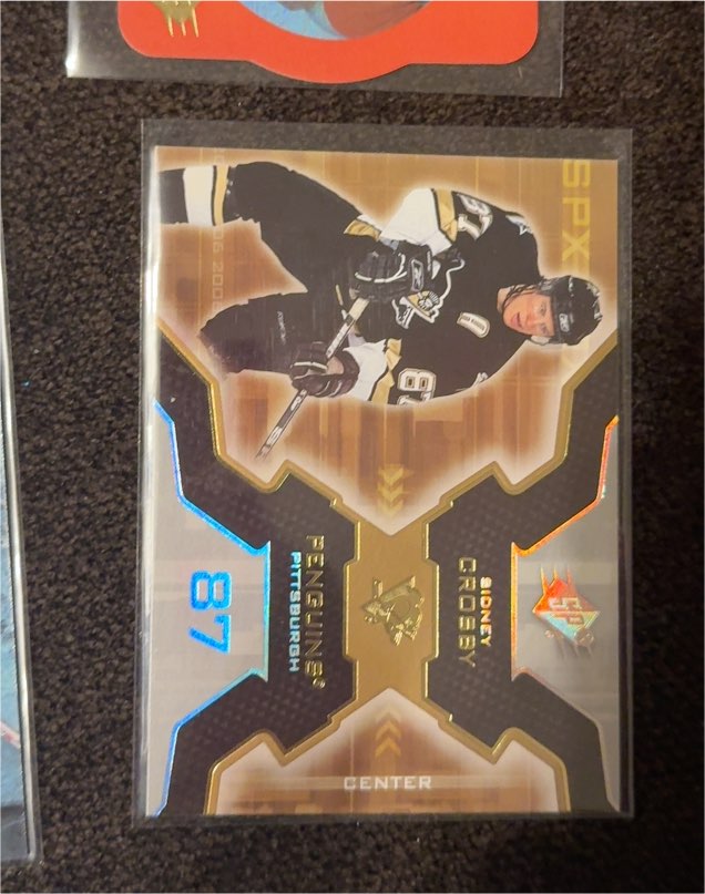 2006-07 Upper Deck SPx #81 Sidney Crosby — front