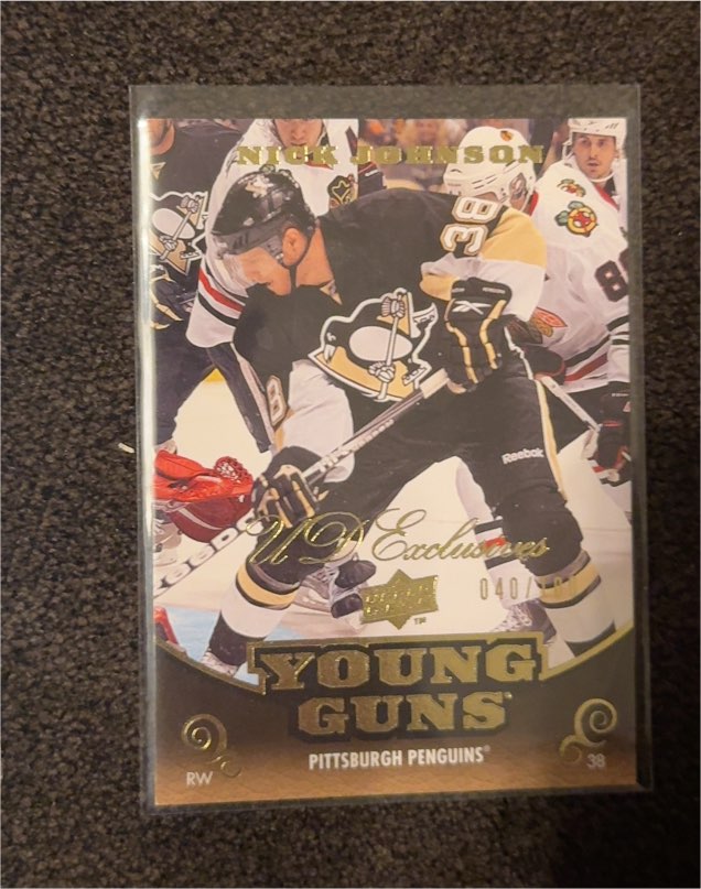 2010-11 Upper Deck #242 Nick Johnson Young Guns — front