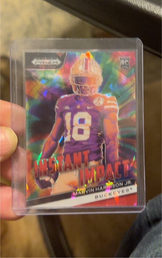 2024 Panini Prizm Draft Picks Instant Impact #II-MHJ Marvin Harrison Jr. — front