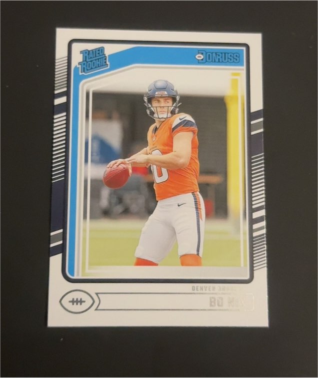 2024 Panini Donruss Rated Rookie #369 Bo Nix — front