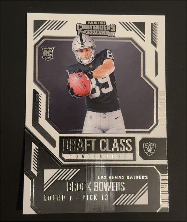 2024 Panini Contenders Draft Class Contenders #7 Brock Bowers — front