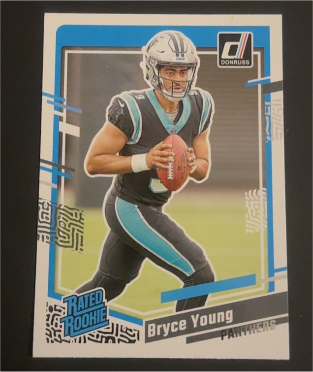 2023 Panini Donruss #311 Bryce Young Rated Rookie — front