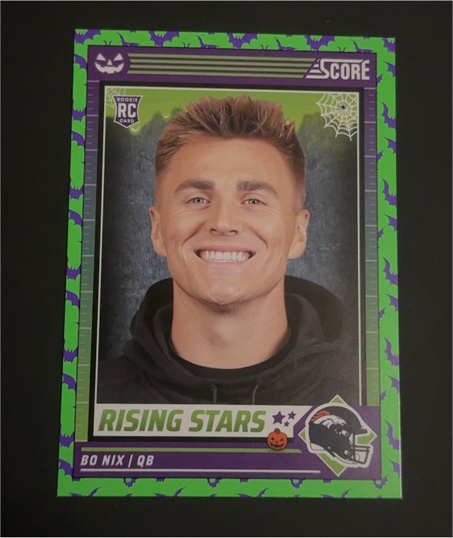 2024 Panini Score-A-Treat #4 Bo Nix — front