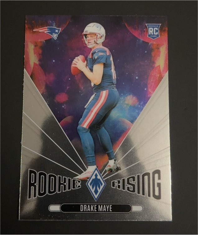 2024 Panini Phoenix Rookie Rising #RR-DME Drake Maye — front