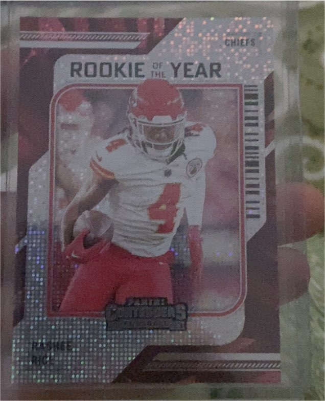 2023 Panini Contenders Rookie of the Year #17 Rashee Rice — front