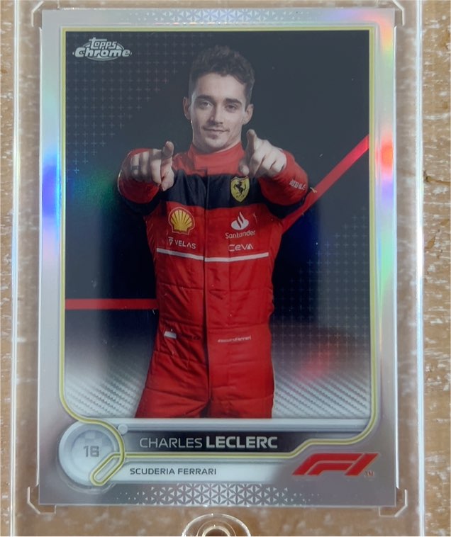 2022 Topps Chrome Formula 1 #16 Charles Leclerc — front