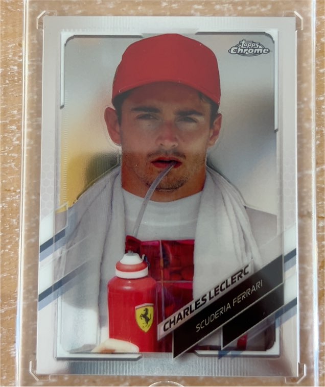 2021 Topps Chrome Formula 1 #32 Charles Leclerc — front