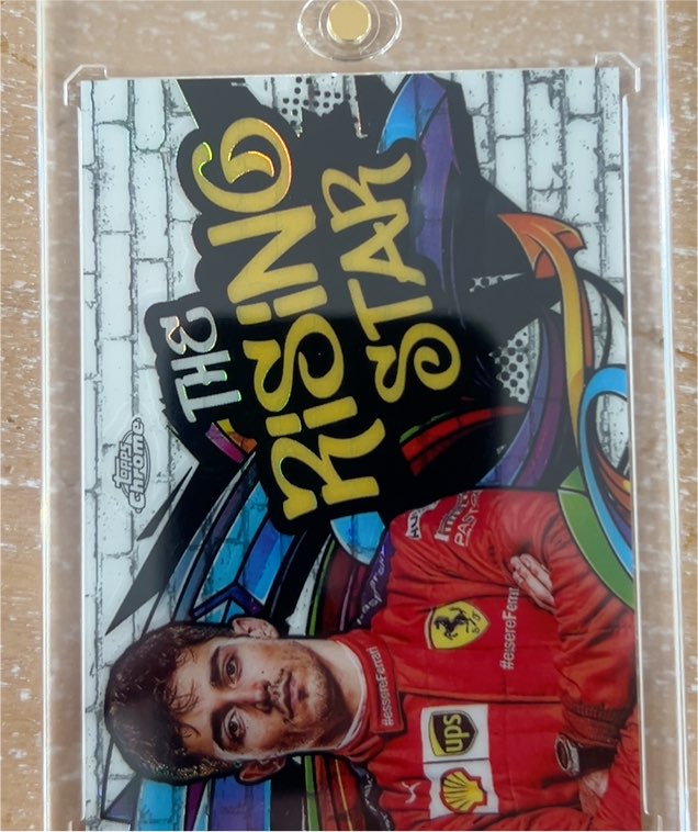 2020 Topps Chrome F1 Track Tags #4 Charles Leclerc — front