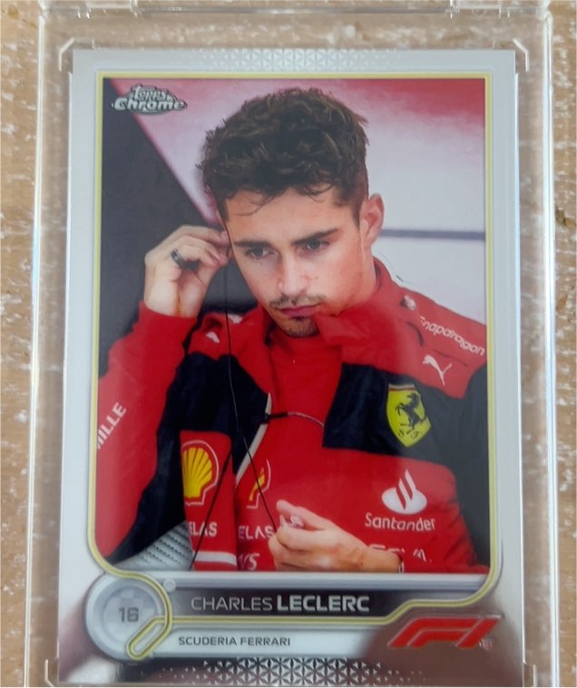 2022 Topps Chrome Formula 1 #26 Charles Leclerc — front
