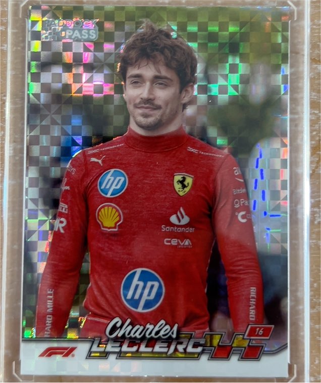 2024 Topps Paddock Pass Formula 1 #3 Charles Leclerc — front