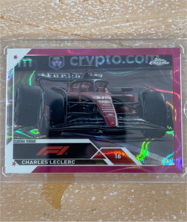 2023 Topps Chrome Formula 1 #110 Charles Leclerc — front