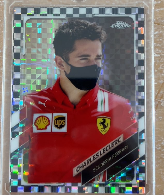 2021 Topps Chrome Formula 1 #33 Charles Leclerc — front