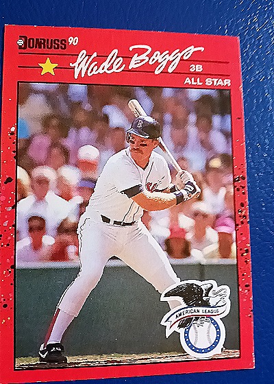 1990 Donruss #712 Wade Boggs — front