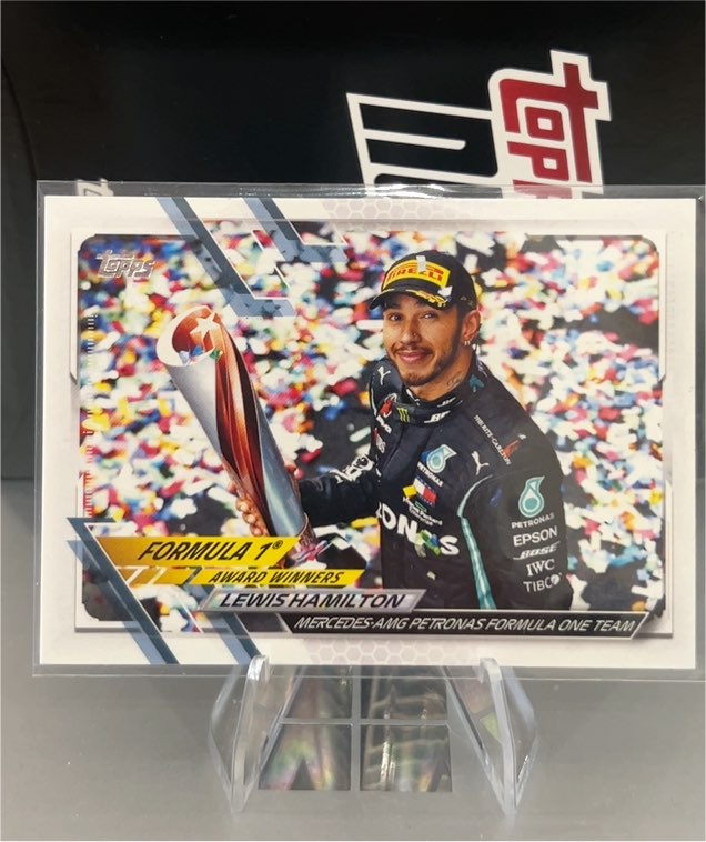 2021 Topps Formula 1 #171 Lewis Hamilton Award Winners — front