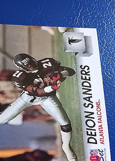 1992 Pro Set #434 Deion Sanders — front