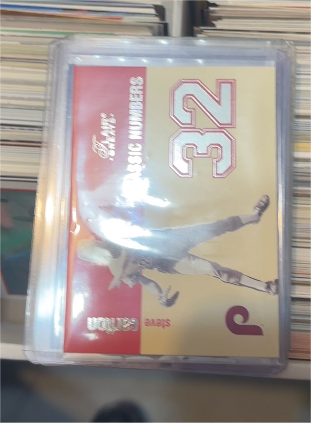 1985 Fleer #32 Steve Carlton — front