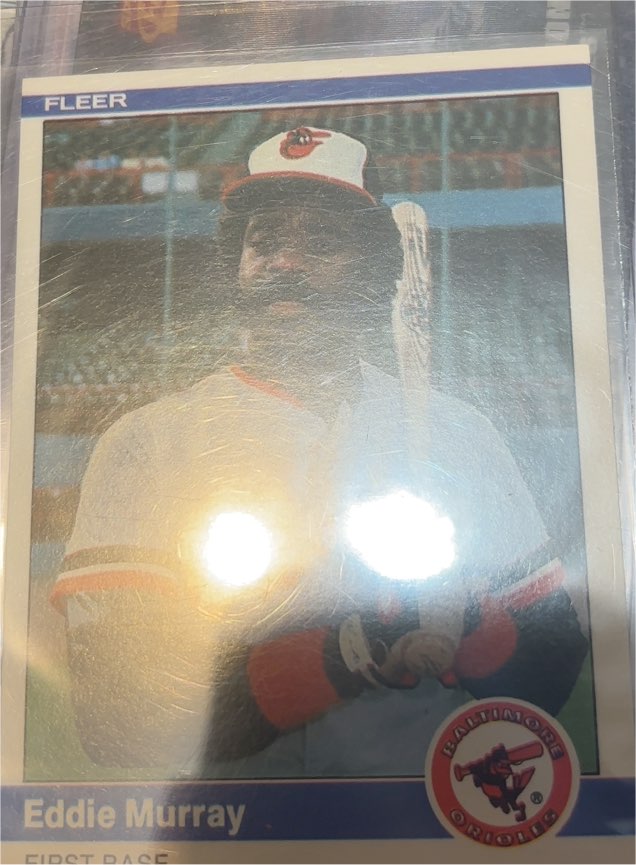 1984 Fleer #248 Eddie Murray — front