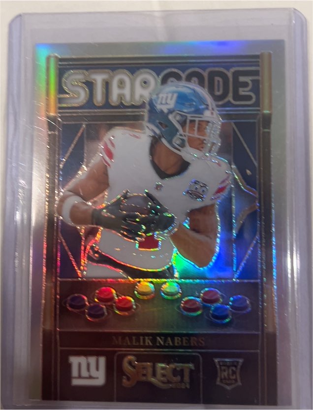 2024 Panini Select Starcade Malik Nabers — front