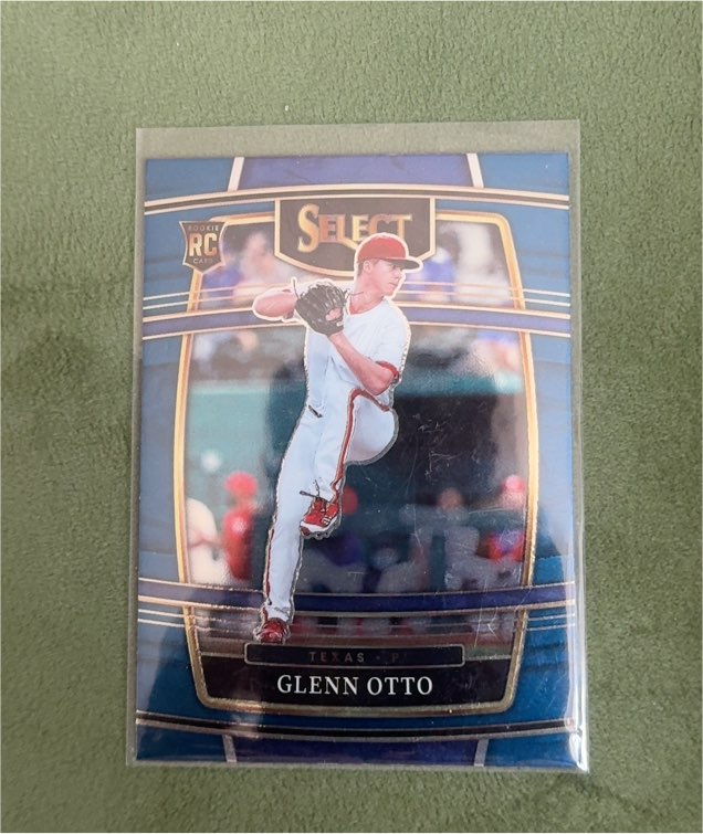 2022 Panini Select Blue #6 Glenn Otto Rookie Card — front