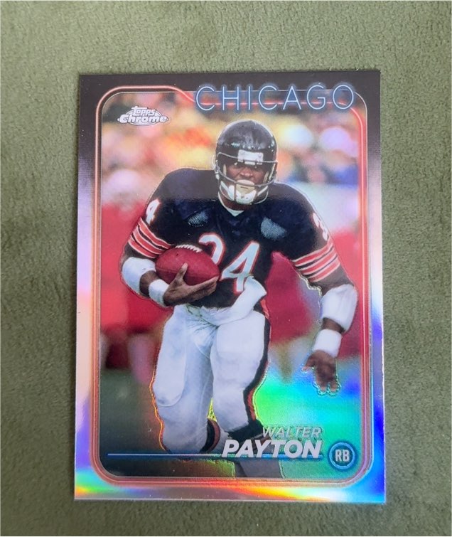 2024 Topps Chrome #23 Walter Payton — front
