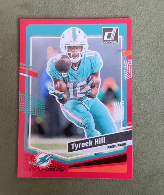 2023 Donruss #187 Tyreek Hill — front