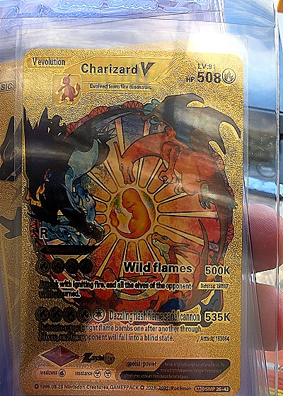 Pokemon Charizard V Wild Flames #SMP26-43 — front