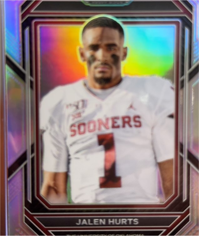 2023 Panini Prizm Draft Picks #45 Jalen Hurts — front