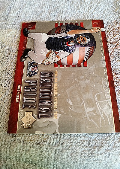 2004 Upper Deck National Pride #USA12 Mike Nemes — front