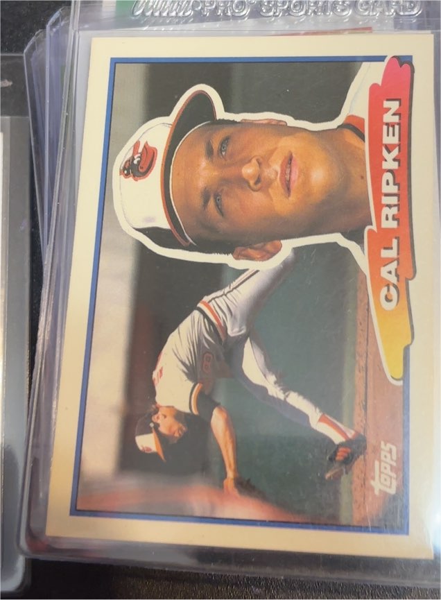 1988 Topps Big #62 Cal Ripken — front