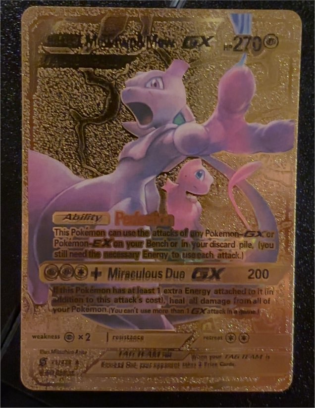 2019 Pokémon Mewtwo & Mew GX #71 — front