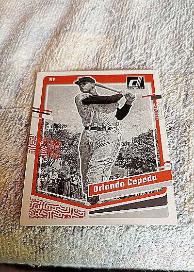 2023 Donruss #233 Orlando Cepeda San Francisco Giants — front