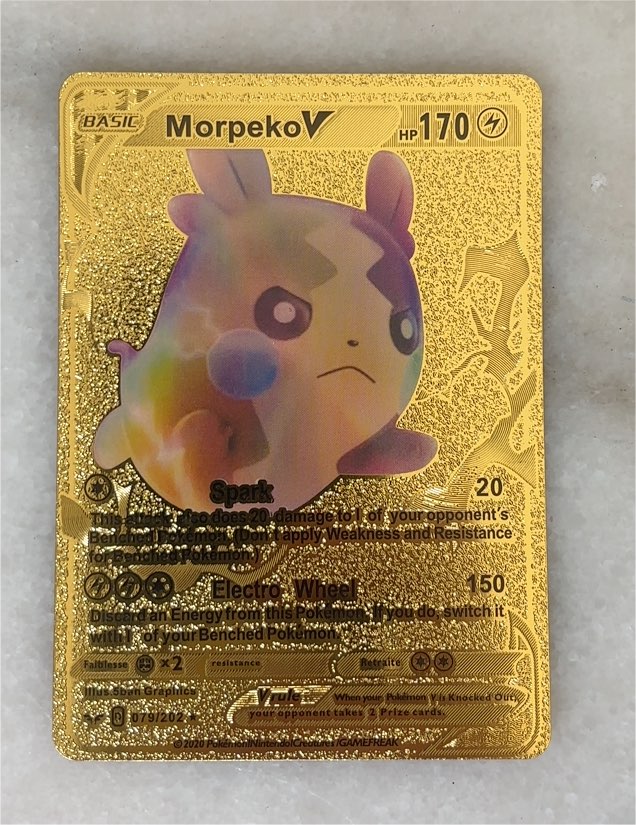 2020 Pokémon #079 Morpeko V — front
