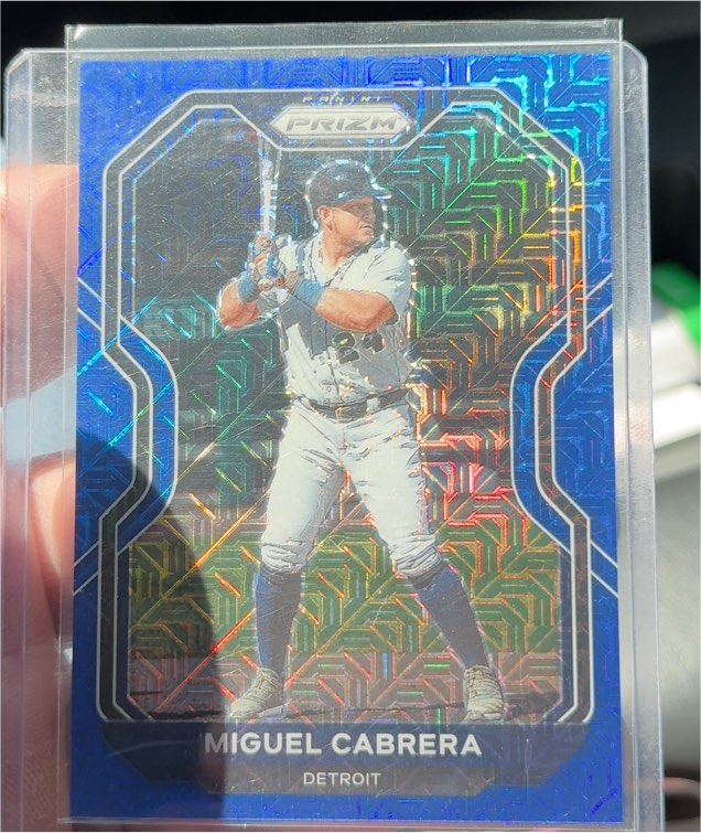 2021 Panini Prizm Miguel Cabrera — front