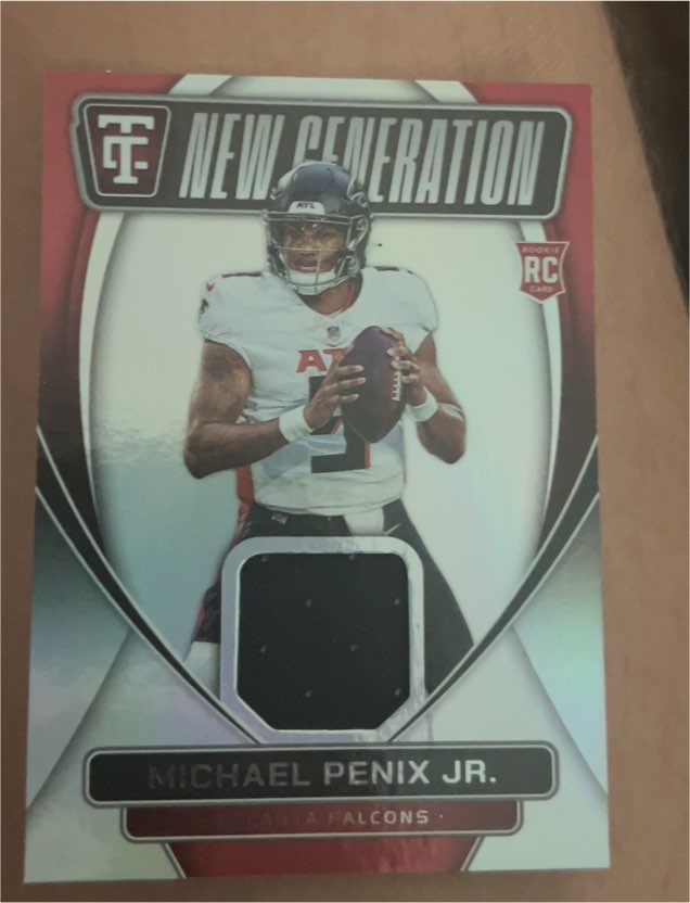 2024 Panini Totally Certified New Generation #NGJ-MPJ Michael Penix Jr. — front