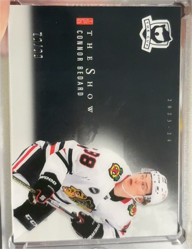 2023-24 Upper Deck The Cup The Show #SB-8 Connor Bedard — front