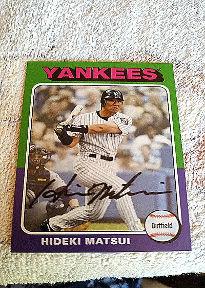 2019 Topps Archives #145 Hideki Matsui — front