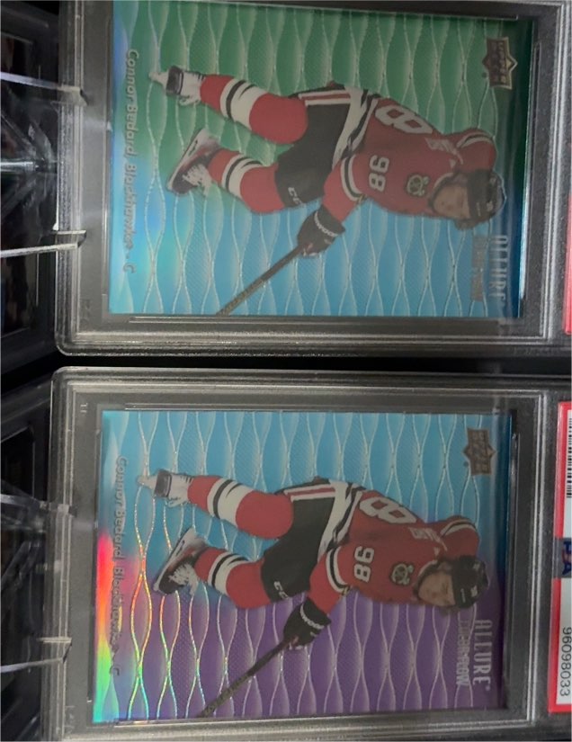 2023-24 Upper Deck Allure Color Flow #CF-16 Connor Bedard — front
