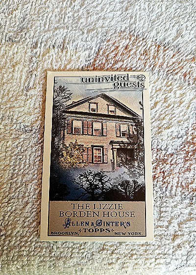 2011 Topps Allen and Ginter Mini Uninvited Guests #UG10 The Lizzie Borden House — front